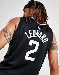 Ot sports authentic red white and blue jerseys. Nike Nba Los Angeles Clippers Leonard 2 Sm Jersey Schwarz Jd Sports Osterreich