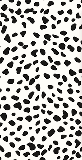 Black And White Computer Wallpaper Dalmatian Animal Print Wallpaper Painting Wallpaper Iphone Background Wallpaper