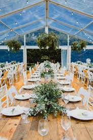 10m Marquee Structure Full Clear Roof Marquee Wedding Festoon Lighting Vintage Tables White Padded Folding Chairs South Co Marquee Wedding Clear Marquee Wedding Chairs