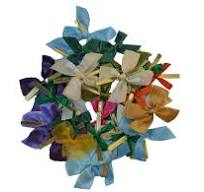HAYOMAX 10 Stuks Geschenkzakjes, Wit Papier Geschenkzakken Met Strik