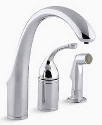 You can install with confidence, knowing that delta faucets are backed by our lifetime limited warranty. Kohler Forte Single Handle Kitchen Faucet With Side Spray In Polished Chrome 10430 Cp Ferguson