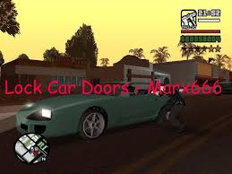 San andres on ps2 and gta: Lock Your Car S Doors Grand Theft Auto San Andreas Mods