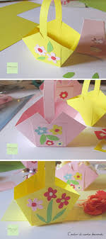 Il cuscino è piccoli utensili, ciotole e accessori per preparare la macedonia perfetta. Cestini Di Carta Decorati Catia In Cucina