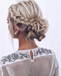Elegant Prom Updo Wedding Hairstyles For Medium Length Hair In 2020 Medium Length Hair Styles Short Hair Updo Medium Hair Styles