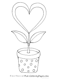 We have lots of simple easy hearts for kids, and some with teddy bears, flowers and ribbons. Coloring Pages Of Hearts And Flowers Pin On Love Birds With Supermarkettalas