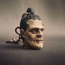 Mary Shelley Frankenstein Keychain