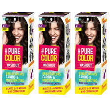 According to new beauty, one of the top reasons your hair color might be washing you out is that you didn't change it slowly enough.color ambassador aj lordet told the outlet that a change of season might be inspiring your hair color change, which makes many of us go too far too fast.she recommends, adjusting your shade slowly over time rather than making huge color jumps, to avoid getting. 3 X Schwarzkopf Pure Color Washout Temporary Hair Dyes Select Your C Beautyhomecare