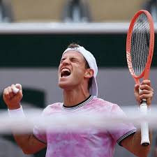 Although the german drew first blood, he looked shaky and unpredictable as the set progressed. Schwartzman Advanced To Eighth El Sureno World Today News