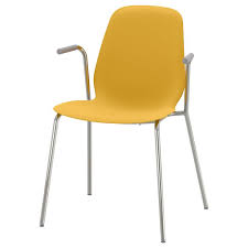 Leifarne Armlehnstuhl Dunkelgelb Dietmar Verchromt Ikea Osterreich Armlehnstuhl Hausputz Stuhle