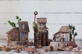 Decorative Wooden Houses In 2021 House Ornaments Driftwood Art Small Wooden House