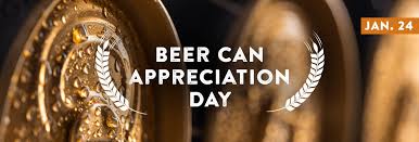 While there is a specific historic date that we recognize, it should be celebrated all year long. National Beer Can Appreciation Day January 24 2022 National Today National Drink Beer Day Beer Day Drinking Beer