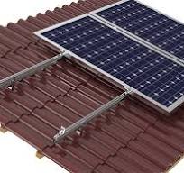 china metal flat roof solar mounting