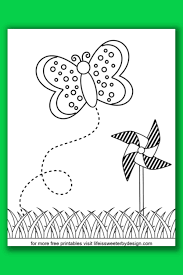 Have fun colouring our simple butterfly colouring page with bright, bold colours. Butterfly Coloring Pages Life Is Sweeter By Design