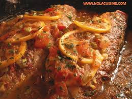 This recipe should not in any way be considered a court bouillon. Redfish Courtbouillon Nola Cuisine