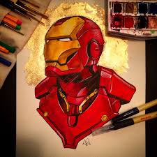 9eb17f151186d3636e61f23eab1d0c0b Jpg By Anthony Petrie Iron Man Art Iron Man Art Paint Iron Man Painting