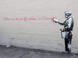 Seine schablonengraffiti wurden anfangs in bristol und london bekannt. Munchen Banksy Ausstellung Im Isarforum Interview Mit Kurator Interviews