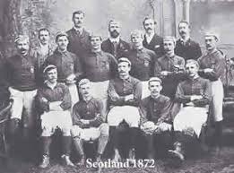 Escocia vs inglaterra club teams. El Primer Partido Internacional De Futbol