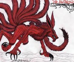 The nine tail fox is awesome. Nine Tailed Demon Wallpaper Naruto 9 Tails Drawing 1200x1008 Wallpaper Teahub Io