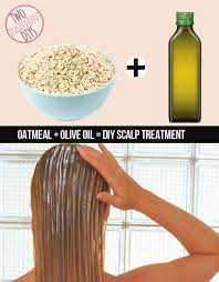 Treat Your Scalp With Soothing Oatmeal And Olive Oil Scalp Treatment Health And Beauty Tips Beauty Recipe