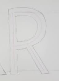 How to draw cool block letters. How To Draw Block Letters For Beginners Art By Ro