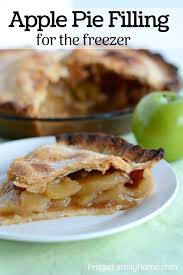 Apple Pie Filling For The Freezer This Is An Easy Homemade Recipe For Apple Pie Filling It S So Quick And Apple Pies Filling Easy Apple Pie Filling Apple Pie