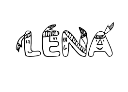Auch sonst wird optisch vieles geboten: Malvorlagen Ausmalbilder Lena Deinen Namen Als Ausmalbild Zum Ausmalen