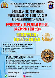 Bahkan lulusan sma bisa mendaftar cpns. Pendaftaran Cpns Polri 2020 Informasi Cpns Asn Indonesiainfo Cpns Asn Indonesia 2021
