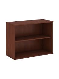 Decorate and furnish your cozy home. Bush Business Furniture 2 Shelf Bookcase 30 H Hansen Cherry Standard Delivery Office Depot