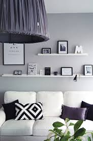 Die paneele lassen das zimmer gemütlich. Schwarz Weiss Grau Schoner Wohnen