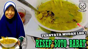 Kamu bisa bikin sendiri dengan resep soto lamongan asli berikut ini. Resep Soto Babat Lamongan Mudah Dan Enak Youtube