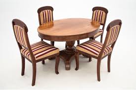 4.1 out of 5 stars. Antique Dining Table Chairs Set Set Of 5 For Sale At Pamono