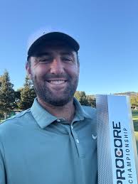 Just a man and his 19th piece of PGA TOUR hardware 🏆 Procore Championship