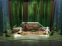 Set Design Peter Pan By Anna Lakhno Via Behance Peter Pan Jr Peter Pan Lost Boys Peter Pan