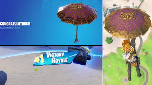 Umbrellas are cosmetic only, so provide little, if any, benefit. Fortnite Chapter 2 Season 5 Victory Umbrella Gameplay Youtube