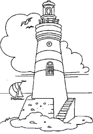Leuchtturm Malvorlage Coloring And Malvorlagan