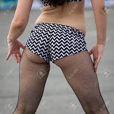 Pantyhosed butts