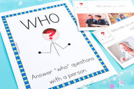 We use them to ask for information. Teaching Wh Questions Speechy Musings