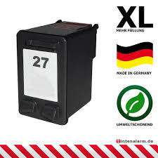 59 results for hp deskjet 3650. Xl Druckerpatrone Von Tintenalarm De Ersetzt Hp 27 C8727ae Schwarz Ca 490 Seiten