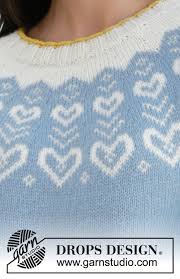If the sweater you've chosen to. Dear To My Heart Sweater Drops 199 7 Free Knitting Patterns By Drops Design