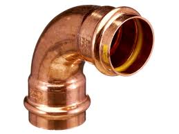 Copper tubing is slowly being replaced by pex tubing in hot and cold water applications. B Press Gas Elbow 90 Degree X 40mm From Reece