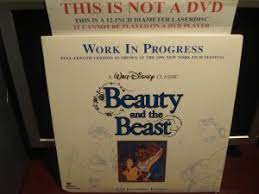 Ld Disney Beauty And The Beast Work In Progress 1990 Lot 17 Cav Ltbx Laserdisc Movie 1591cs