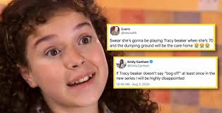 Tracy heads back to the care home where she grew up, this time as a care worker. Tracy Beaker Fans Are Reacting Hilariously To The New Series