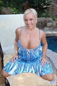 Free Porn Pics of Hot busty MILF Alexis Golden shows her sexy body outdoor  - MyPornstarBook.net