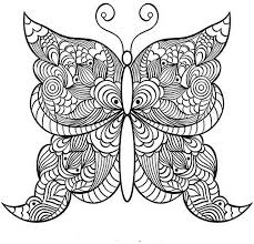 Butterfly Mandala To Color Butterfly Coloring Page Coloring Pages Mandala Coloring Pages