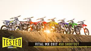 2017 Vital Mx 450 Shootout Motocross Feature Stories