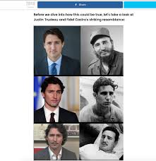 Non Justin Trudeau N Est Pas Le Fils Illegitime De Fidel Castro