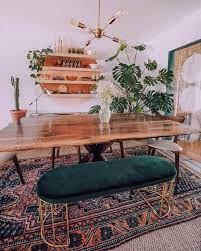 Fall In Love With The Most Dazzling Centerpiece Ideas For Your Dining Room Decor Diningroomlig Boho Dining Room Bohemian Dining Room Mid Century Dining Room