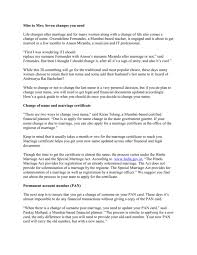 Fill out and print an application for a social security card; Miss To Mrs Seven Changes You Need Life Changes After Marriage