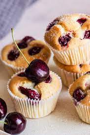 kirschmuffins schnell saftig lecker die besten backrezepte mit gelinggarantie rezept backrezepte kirschmuffins kuchen und torten rezepte