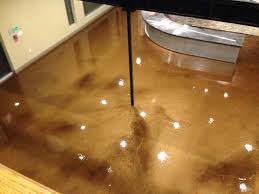 Commercial Entry Floor With Metallic Epoxy This Floor Is With Mojave Sand Lava Flow Color Epoxy Floor Flooring Floor Design